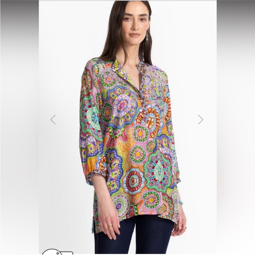 NWT JOHNNY WAS LEENA TUNIC